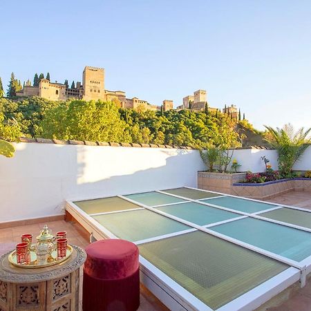 格拉纳达Morayma House Terrace With Views To Alhambra别墅 外观 照片