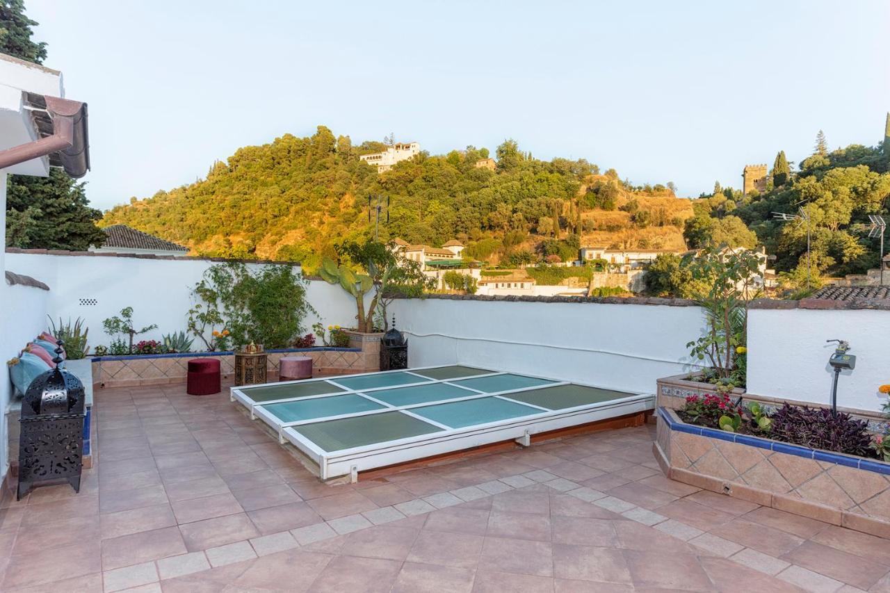 格拉纳达Morayma House Terrace With Views To Alhambra别墅 外观 照片